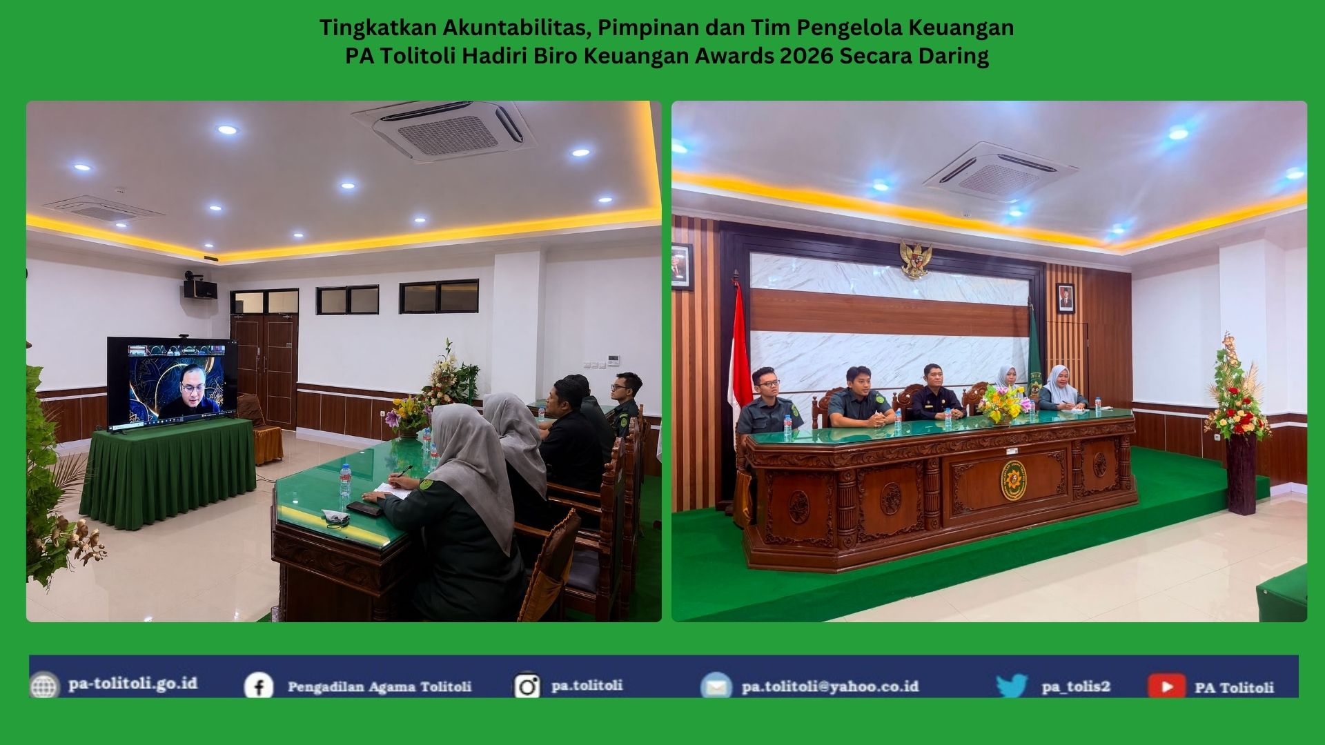 dokumentasi biro keuangan