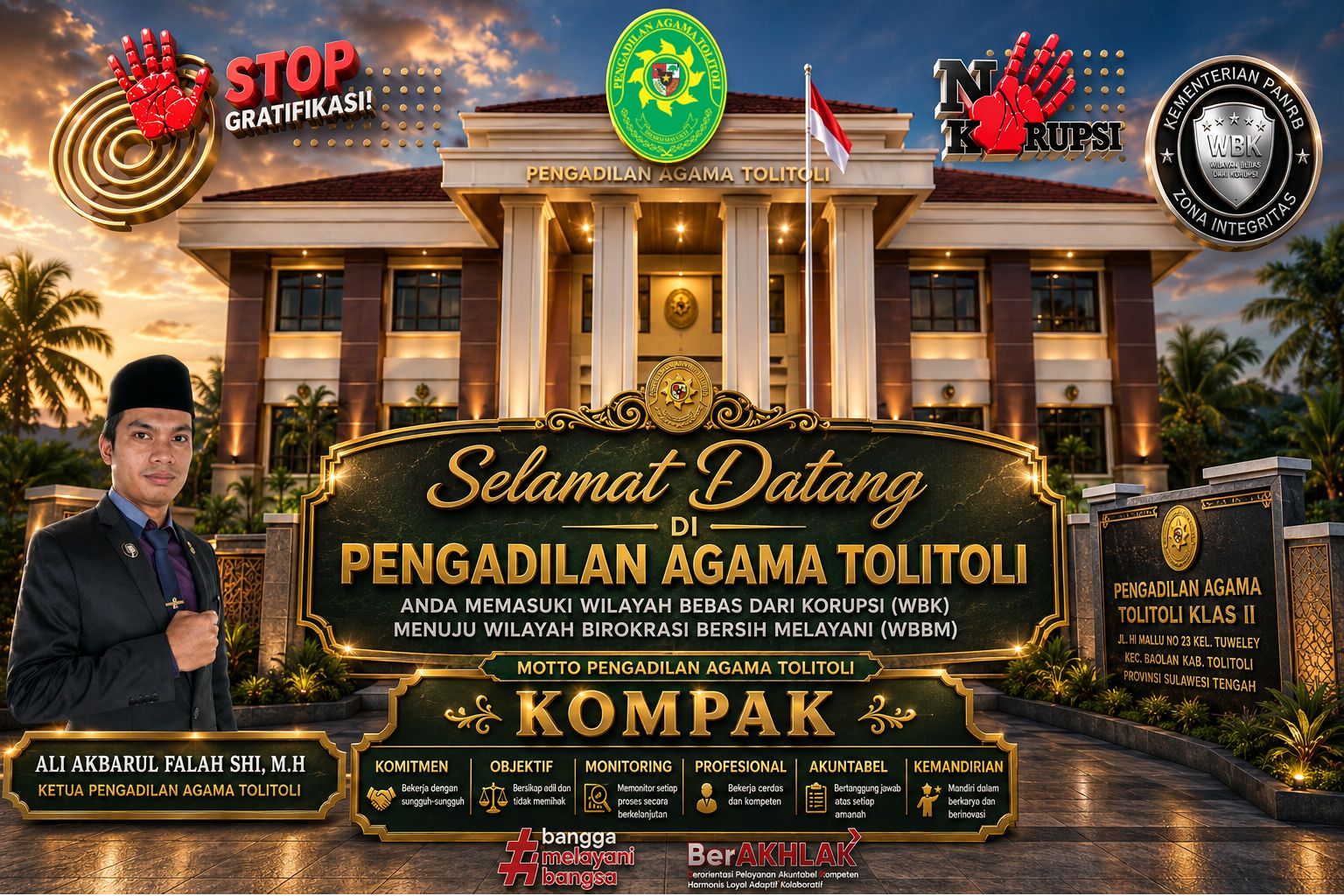 SELAMAT DATANG DI PENGADILAN AGAMA TOLITOLI